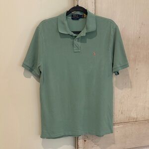 Polo by Ralph Lauren Men's Mint Green Polo Shirt